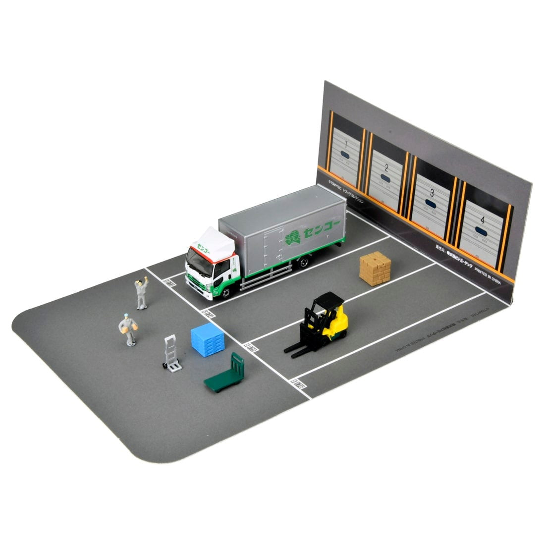 【新品即納】[RWM] 331315 トラックコレクション 物流現場トラックセットD センコー Nゲージ 鉄道模型 TOMITEC(トミーテック)(20250215)