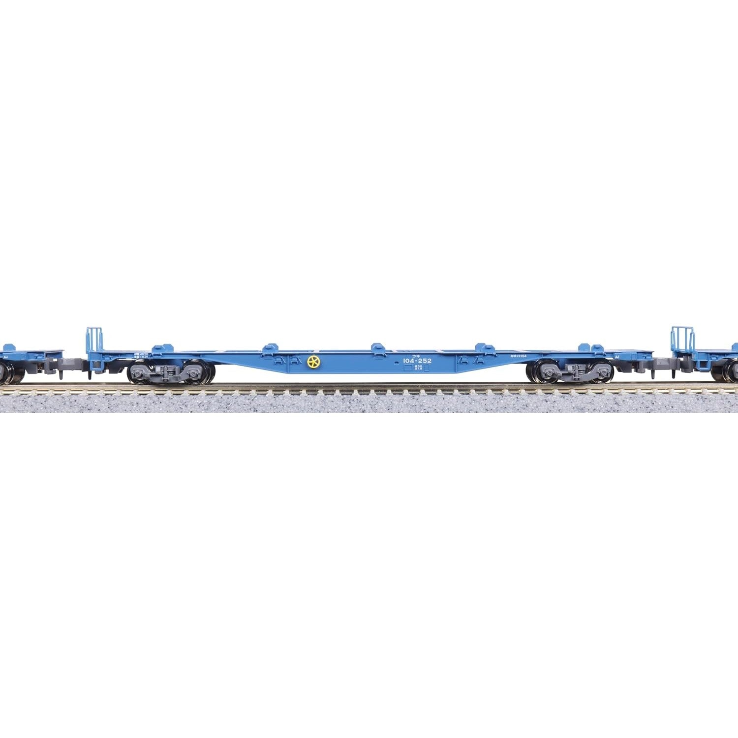 【新品即納】[RWM] 10-1963 コキ104+107(JRFマークなし)コンテナ無積載 10両セット(動力無し) Nゲージ 鉄道模型 KATO(カトー)(20250306)