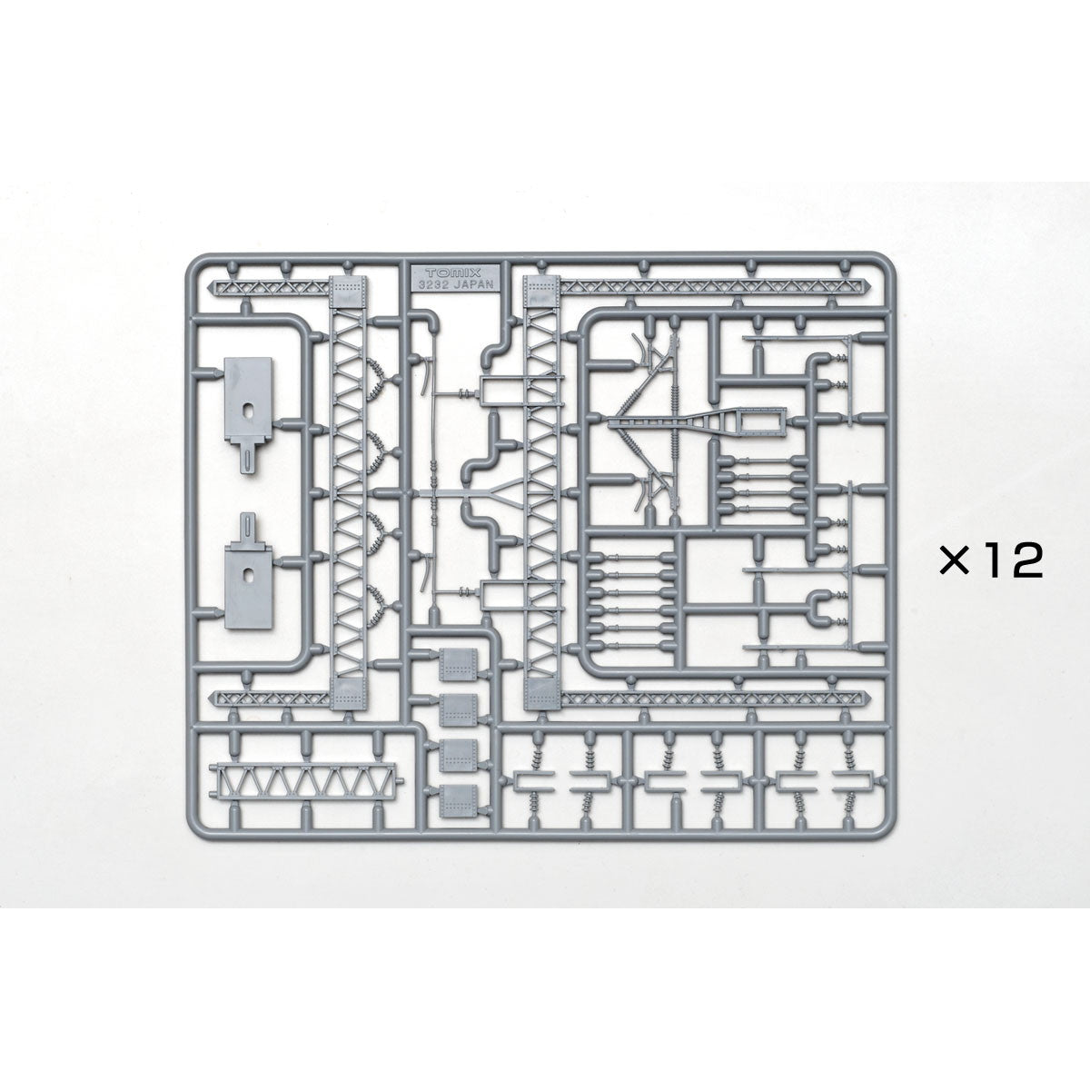 【新品即納】[RWM] 3282 架線柱用複線高圧線トラス(12本分) Nゲージ 鉄道模型 TOMIX(トミックス)(20250531)