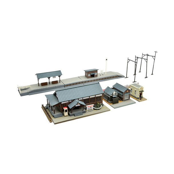 【新品即納】[RWM] 335023 建物コレクション(建コレ) 073-1R 駅前セット1R Nゲージ 鉄道模型 TOMYTEC(トミーテック)(20250426)