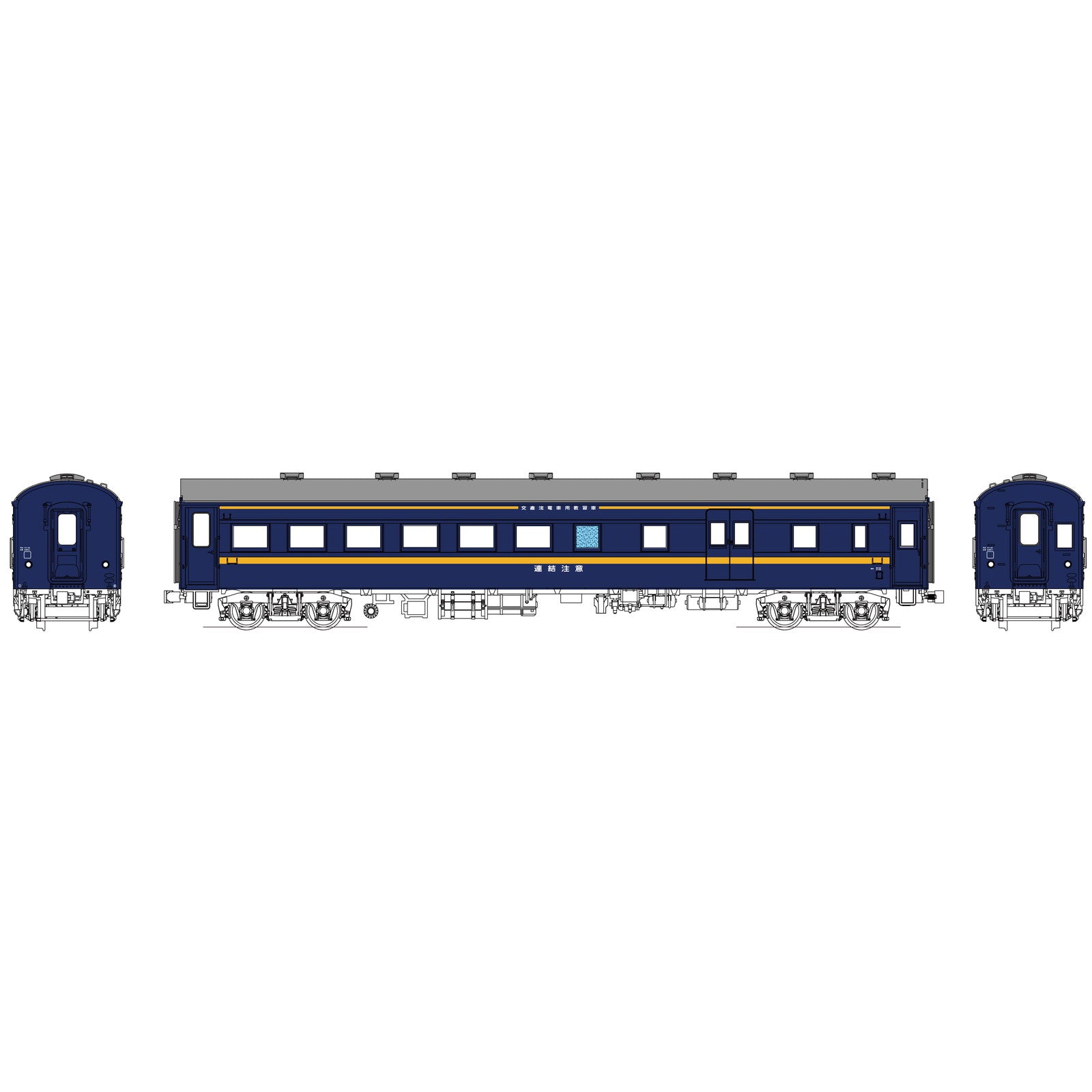 【新品即納】[RWM] TW61-12C 国鉄オヤ33(オハニ36改造タイプ)青15号(動力無し) HOゲージ 鉄道模型 TRAMWAY(トラムウェイ)(20250719)