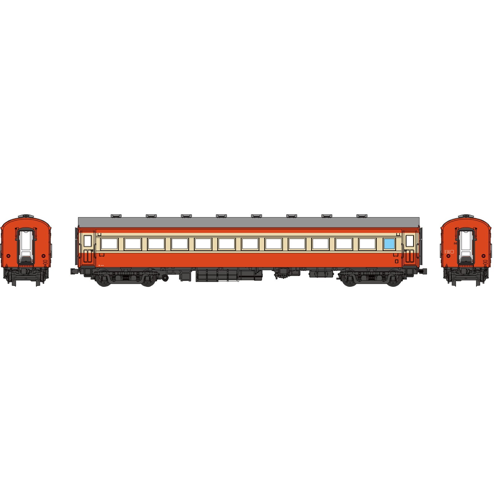 【新品即納】[RWM] TW61-13D 国鉄キサハ45(動力無し) HOゲージ 鉄道模型 TRAMWAY(トラムウェイ)(20250719)