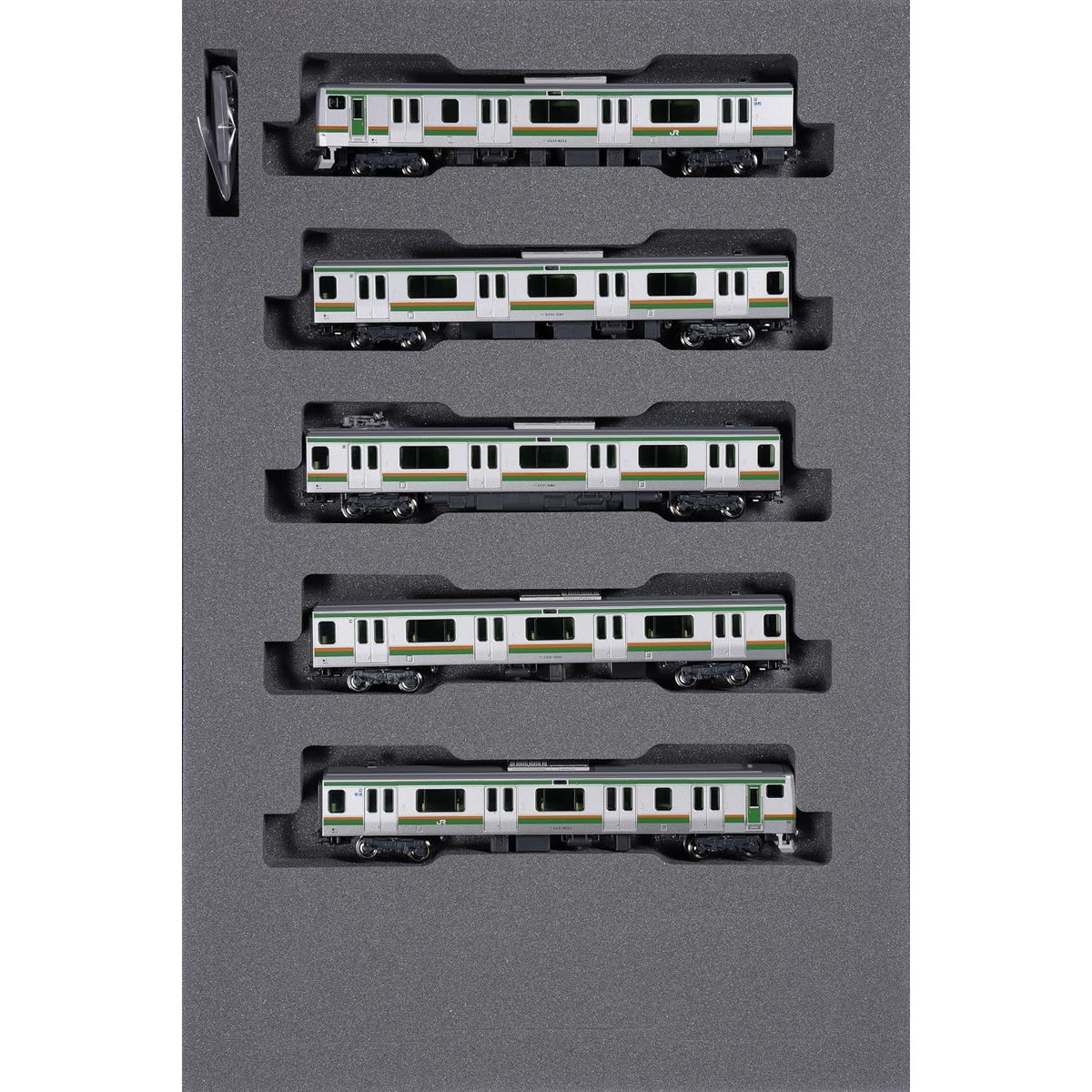 【新品即納】[RWM] 10-2002 E231系1000番台(小山車両センター) 5両付属編成セット(動力付き) Nゲージ 鉄道模型 KATO(カトー)(20250410)