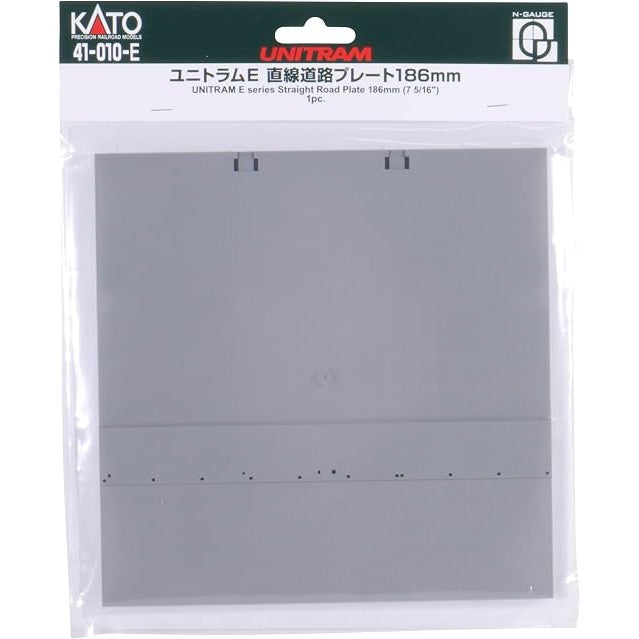 【新品】【お取り寄せ】[RWM] 41-010-E UNITRAM E(ユニトラムE) 直線道路プレート186mm Nゲージ 鉄道模型 KATO(カトー)(20250426)