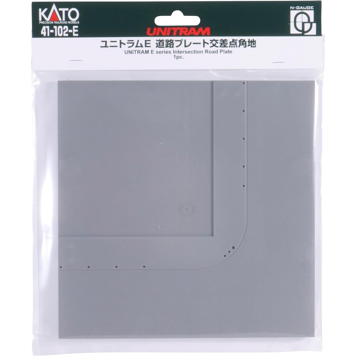 【新品】【お取り寄せ】[RWM] 41-102-E UNITRAM E(ユニトラムE) 道路プレート交差点角地 Nゲージ 鉄道模型 KATO(カトー)(20250426)