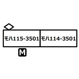 【新品即納】[RWM] A0462 115系3500番代 湘南色 中間車2両セット(動力付き) Nゲージ 鉄道模型 MICRO ACE(マイクロエース)(20250720)