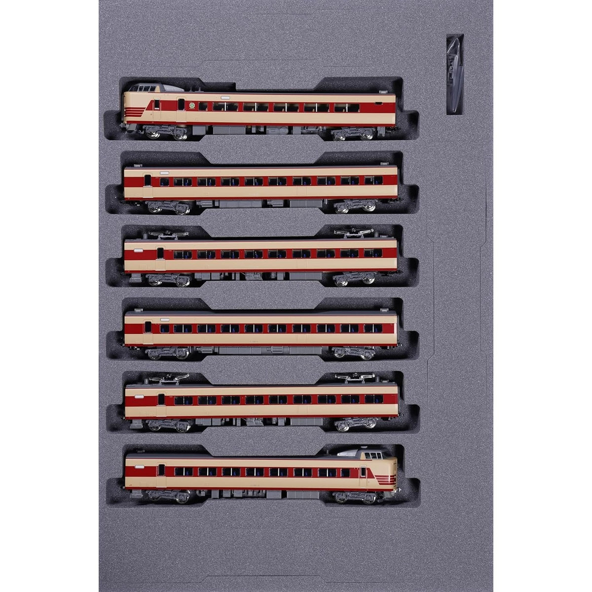 【新品】【お取り寄せ】[RWM] 10-2037 381系「しなの」(JR仕様) 6両基本セット(動力付き) Nゲージ 鉄道模型 KATO(カトー)(20250522)
