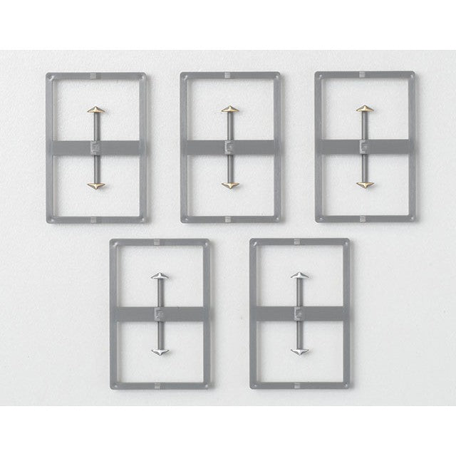 【新品】【お取り寄せ】[RWM] PP0827 特急シンボルマーク小(金・銀)セット(金3・銀2個入) Nゲージ 鉄道模型 TOMIX(トミックス)(20240328)