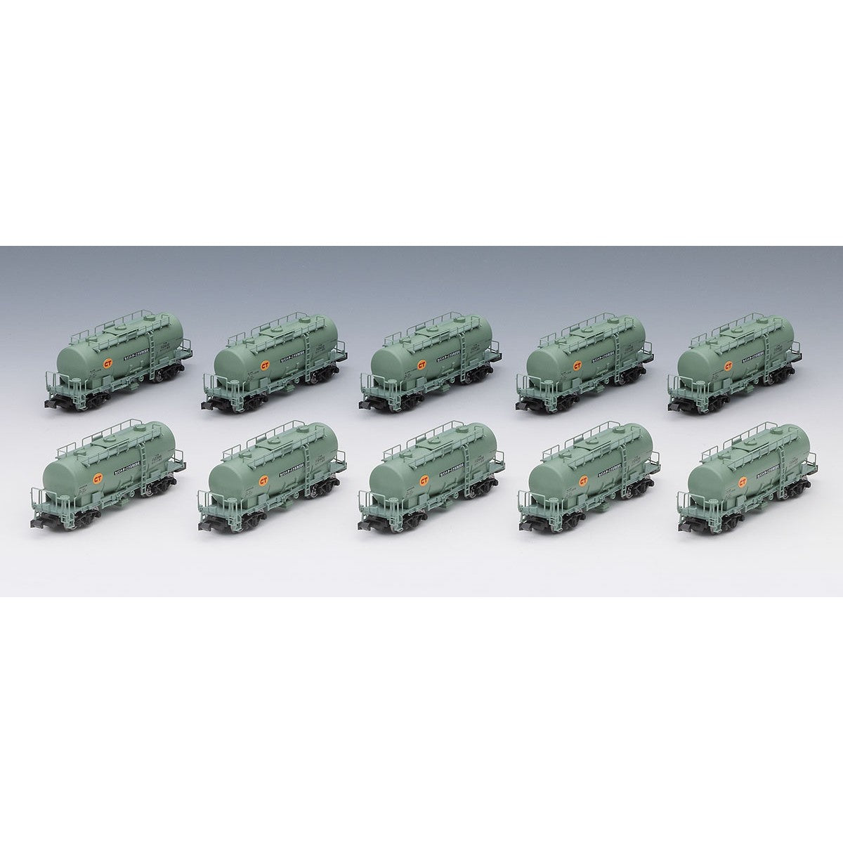 【新品】【お取り寄せ】[RWM] 98867 私有 タキ1900形貨車(セメントターミナル)セット(10両)(動力無し) Nゲージ 鉄道模型 TOMIX(トミックス)(20250131)