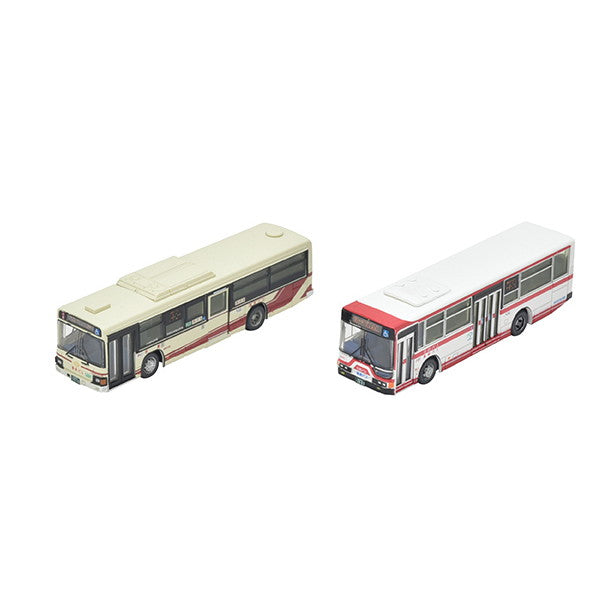 【新品】【お取り寄せ】[RWM] 321774 ザ・バスコレクション 共同運行シリーズ2 基幹バス 名古屋市交通局・名鉄バス2台セット Nゲージ 鉄道模型 TOMYTEC(トミーテック)(20240622)
