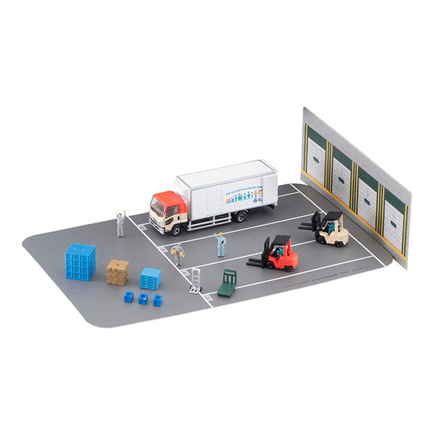 【新品】【お取り寄せ】[RWM] 329619 ザ・トラックコレクション 物流現場トラックセットB キユーソー便 Nゲージ 鉄道模型 TOMYTEC(トミーテック)(20241130)