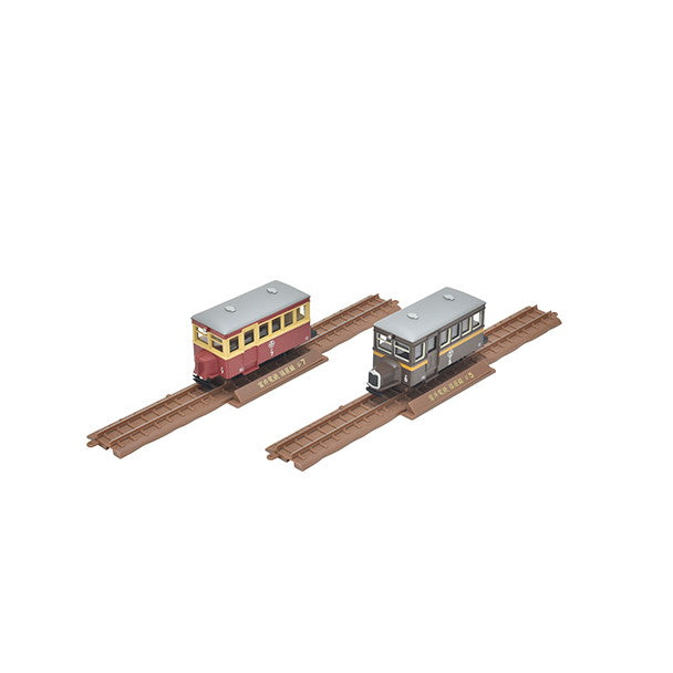 【新品】【お取り寄せ】[RWM] 331698 鉄道コレクション(鉄コレ) ナローゲージ80 猫屋線 ジ7旧塗装・ジ5茶色塗装 2両セット(動力無し) HOナローゲージ 鉄道模型 TOMYTEC(トミーテック)(20240726)