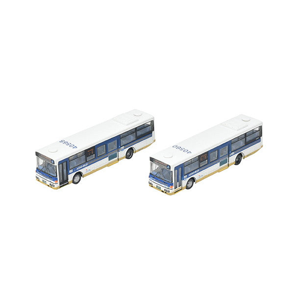 【新品】【お取り寄せ】[RWM] 333012 ザ・バスコレクション 京王バスさよなら西工96MC 中型ロング車 京王バスカラー2台セット Nゲージ 鉄道模型 TOMYTEC(トミーテック)(20240720)