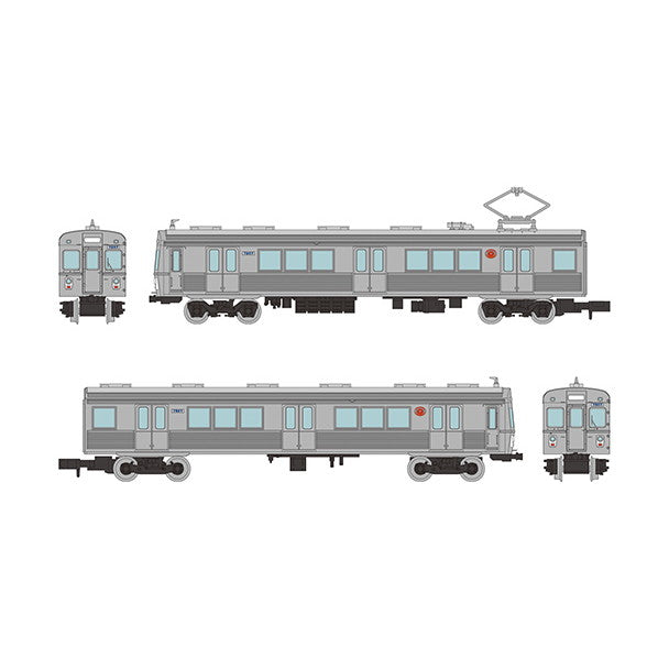 【新品即納】[RWM] 334378 鉄道コレクション(鉄コレ) 東急電鉄7200系東横線・非冷房車 2両セット(動力無し) Nゲージ 鉄道模型 TOMYTEC(トミーテック)(20250321)