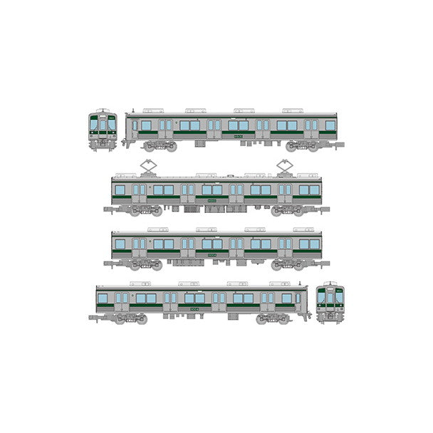 【新品即納】[RWM] 334361 鉄道コレクション(鉄コレ) 南海電気鉄道9000系(旧塗装・緑帯) 4両セットB(動力無し) Nゲージ 鉄道模型 TOMYTEC(トミーテック)(20250321)