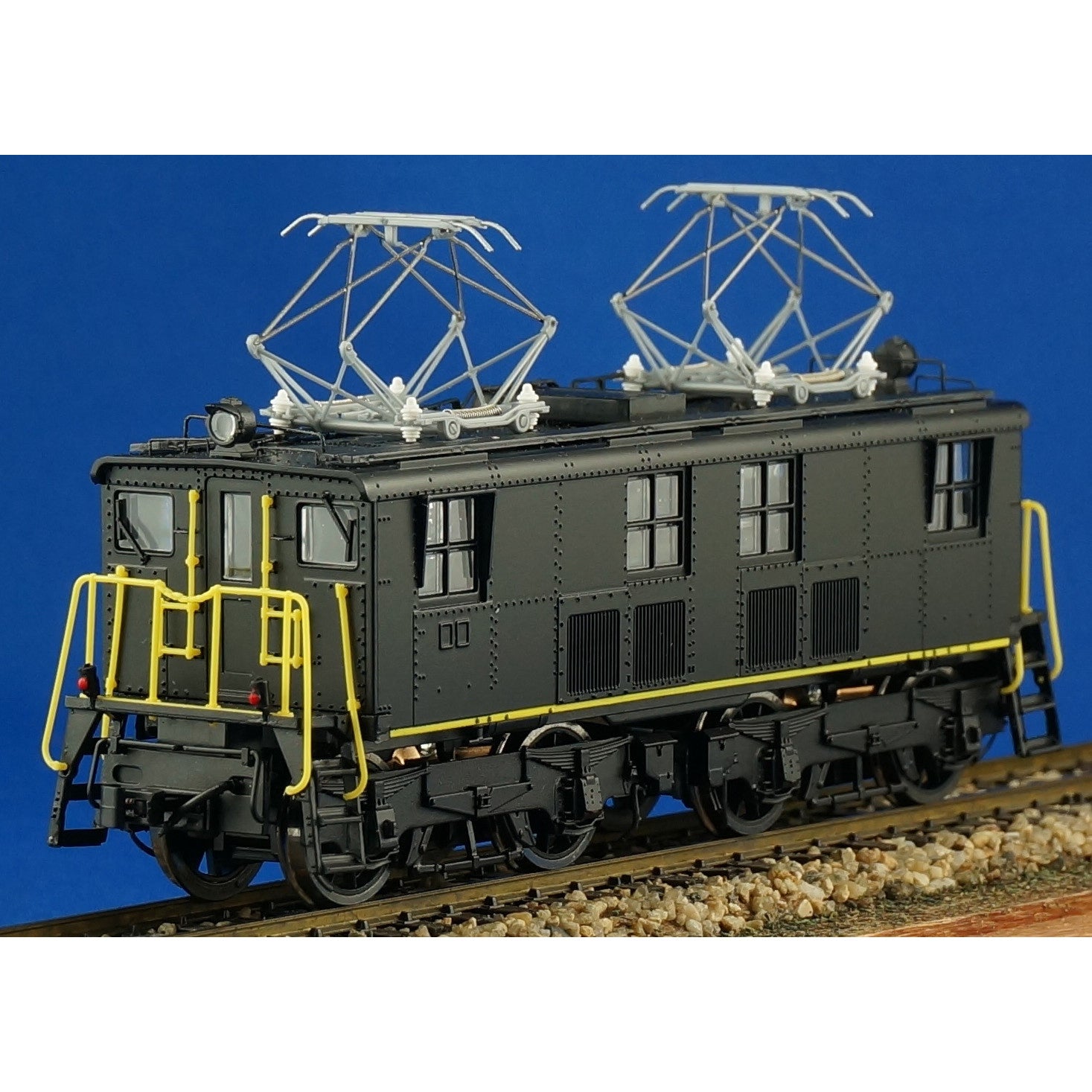 【新品即納】[RWM] TW-GE14YSK GEボックスキャブ電機(黄色帯)キット(車体塗装済、動力組立済)(動力付き) HOゲージ 鉄道模型 TRAMWAY(トラムウェイ)(20241231)