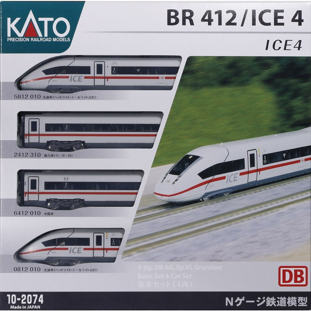 【新品】【お取り寄せ】[RWM] 10-2074 ICE4 基本セット(4両)(動力付き) Nゲージ 鉄道模型 KATO(カトー)(20250725)