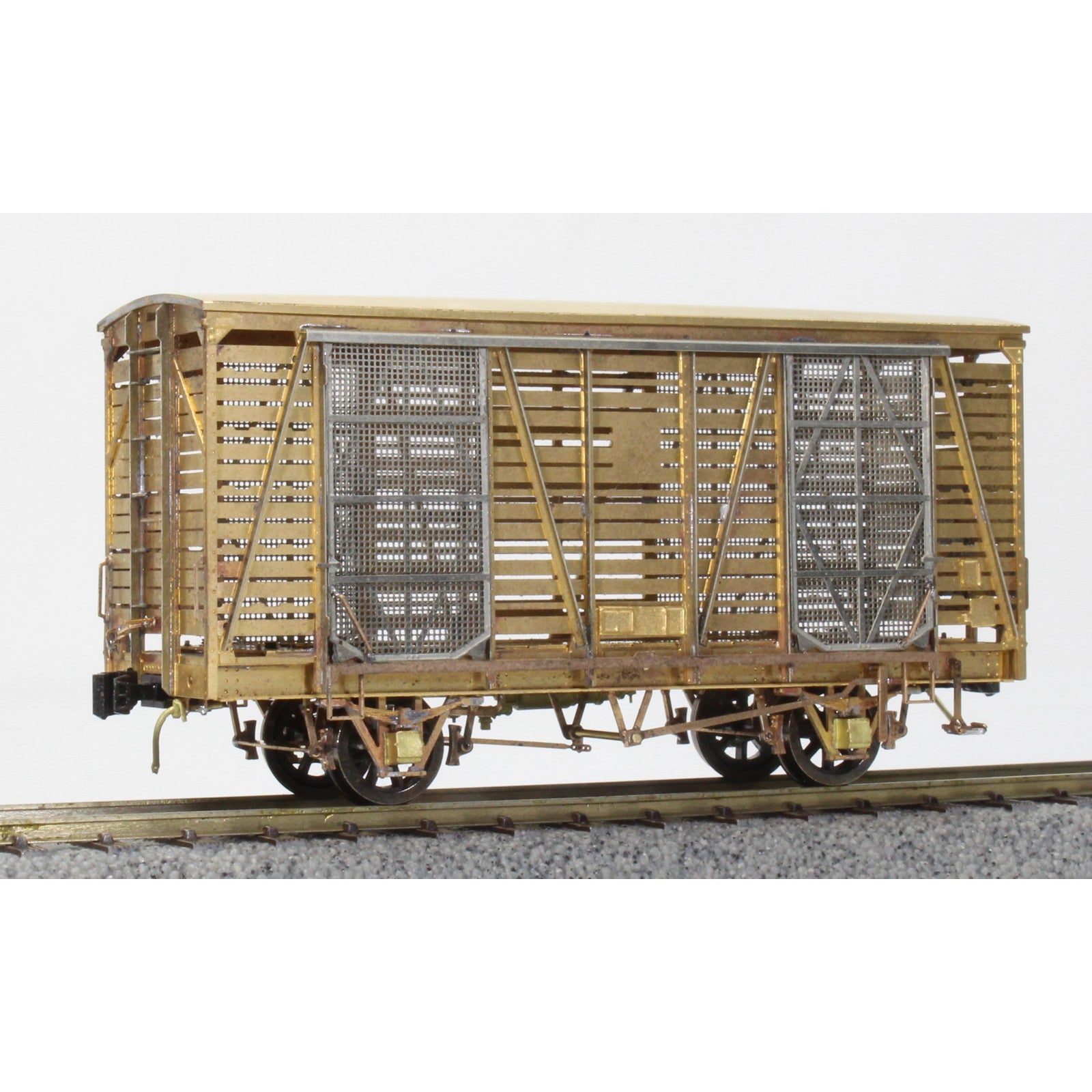 【新品即納】[RWM] 6004415 国鉄パ100 家禽車 組立キット(動力無し) HOゲージ 鉄道模型 ワールド工芸(20241226)