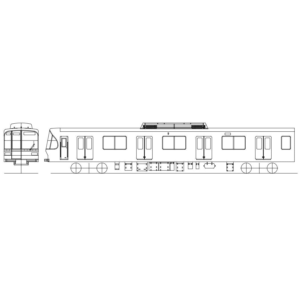 【新品即納】[RWM] SS150台車枠 2両分 HOゲージ 鉄道模型 Masterpiece(マスターピース)(20241210)