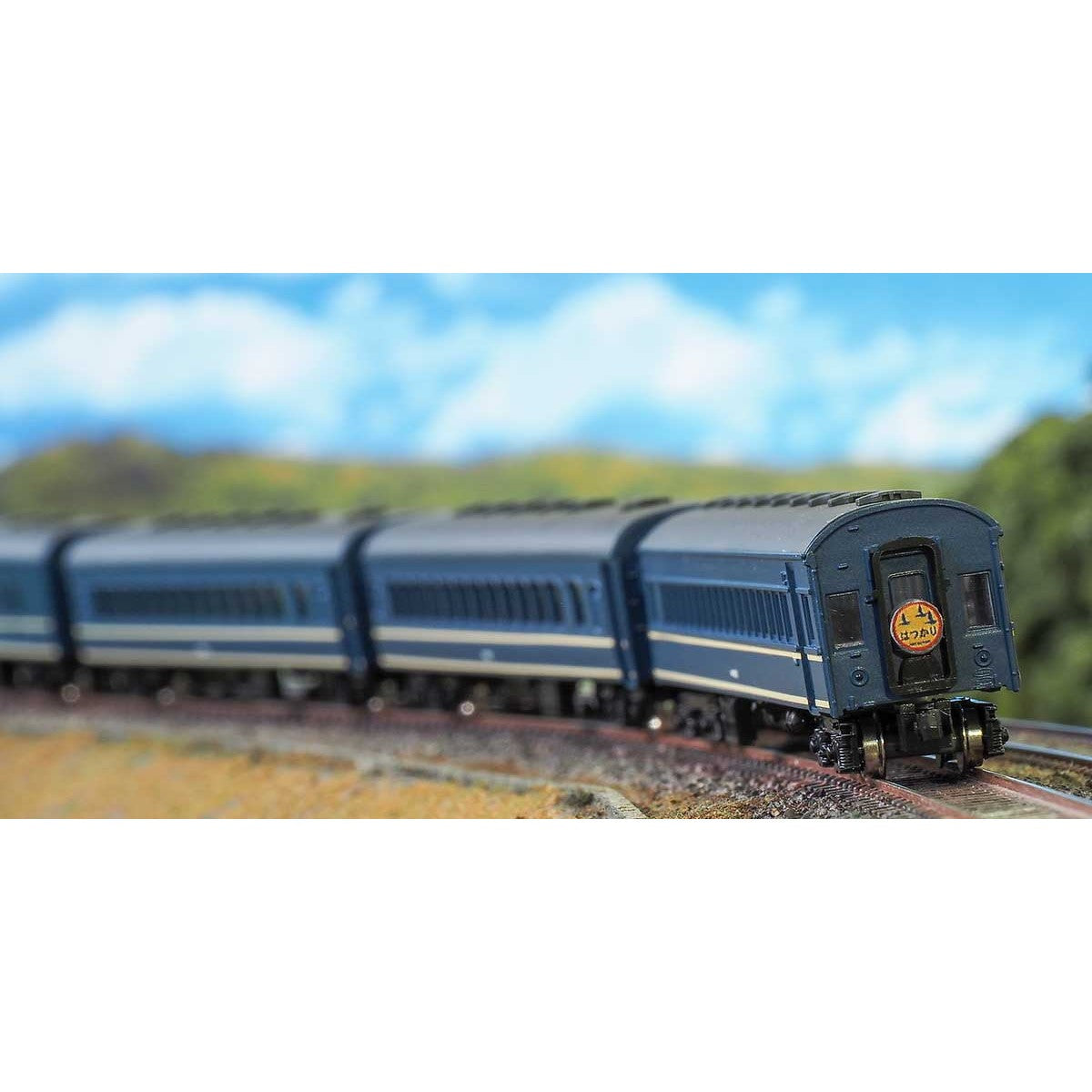 【新品】【お取り寄せ】[RWM] 19504 着色済みエコノミーキット 着色済み スハ44系特急「はつかり」 増結4両セット(動力無し) Nゲージ 鉄道模型 GREENMAX(グリーンマックス)(20240731)