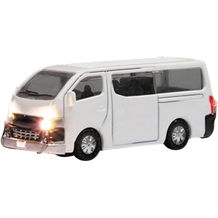 【新品】【お取り寄せ】[RWM] 24-682A ジャストプラグ ワンボックス車 白 Nゲージ 鉄道模型 KATO(カトー)(20240418)