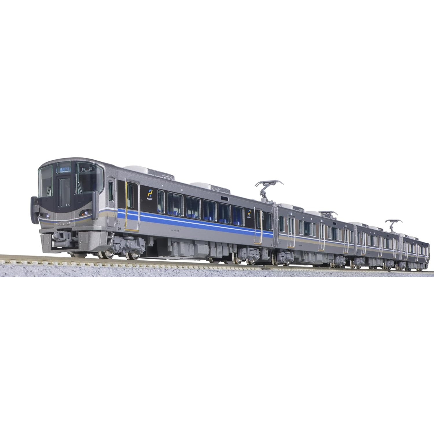 【新品】【お取り寄せ】[RWM] 10-1900 225系100・700番台 新快速「Aシート」 4両セット(動力付き) Nゲージ 鉄道模型 KATO(カトー)(20240801)