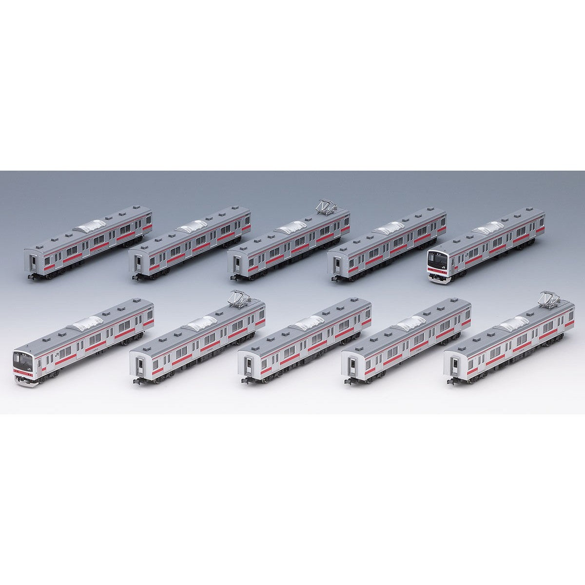 【新品即納】[RWM] 98878 JR 205系通勤電車(京葉線・新製車)セット(10両)(動力付き) Nゲージ 鉄道模型 TOMIX(トミックス)(20250712)