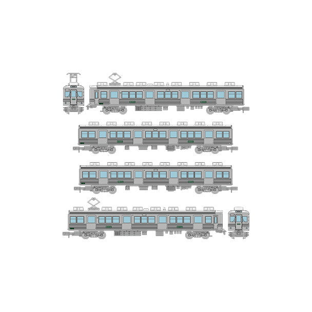 【新品】【お取り寄せ】[RWM] 335177 鉄道コレクション(鉄コレ) 南海電気鉄道6000系(なつかしのステンレス無塗装) 4両セット(動力無し) Nゲージ 鉄道模型 TOMYTEC(トミーテック)(20250621)