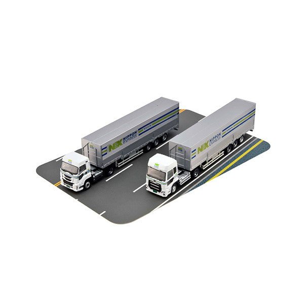 【新品即納】[RWM] 333623 トレーラーコレクション NX 日本通運 ウィングトレーラー 2台セット Nゲージ 鉄道模型 TOMYTEC(トミーテック)(20250621)