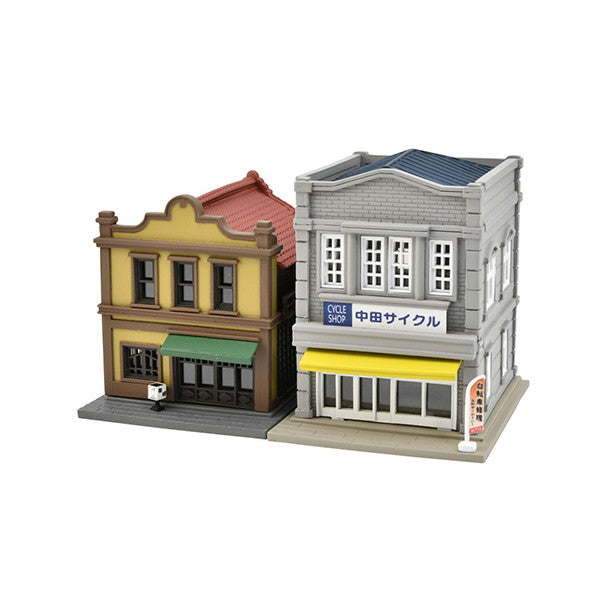 【新品】【お取り寄せ】[RWM] 335436 建物コレクション(建コレ) 188 珈琲店・自転車屋 Nゲージ 鉄道模型 TOMYTEC(トミーテック)(20250719)