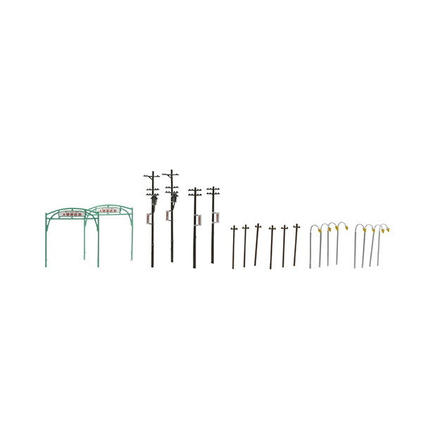 【新品即納】[RWM] 335214 情景コレクション 情景小物124-2 商店街小物セット2 Nゲージ 鉄道模型 TOMYTEC(トミーテック)(20250719)