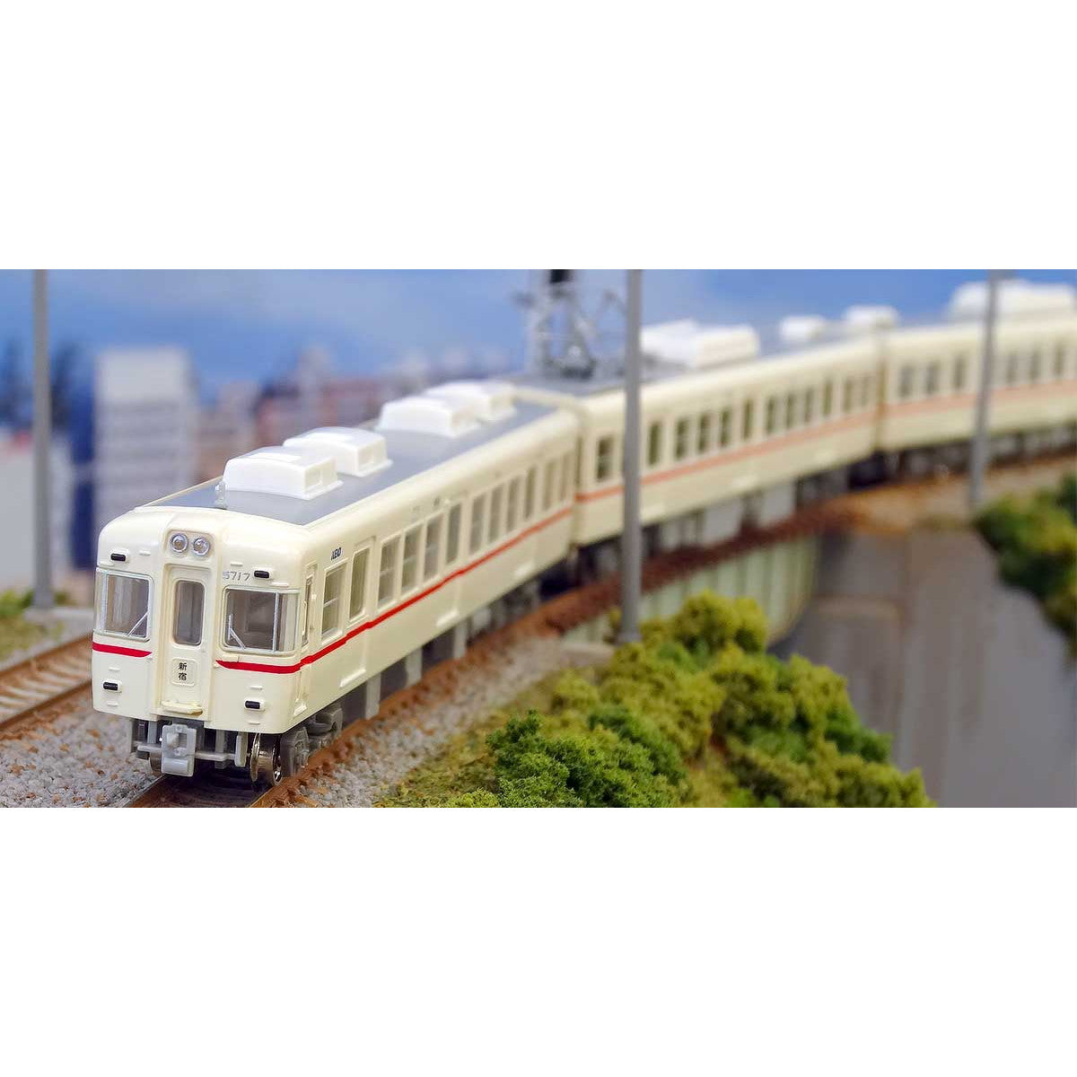 【新品即納】[RWM] 1290T 京王 初代5000系 4両編成動力付きトータルセット(動力付き) Nゲージ 鉄道模型 GREENMAX(グリーンマックス)(20250607)