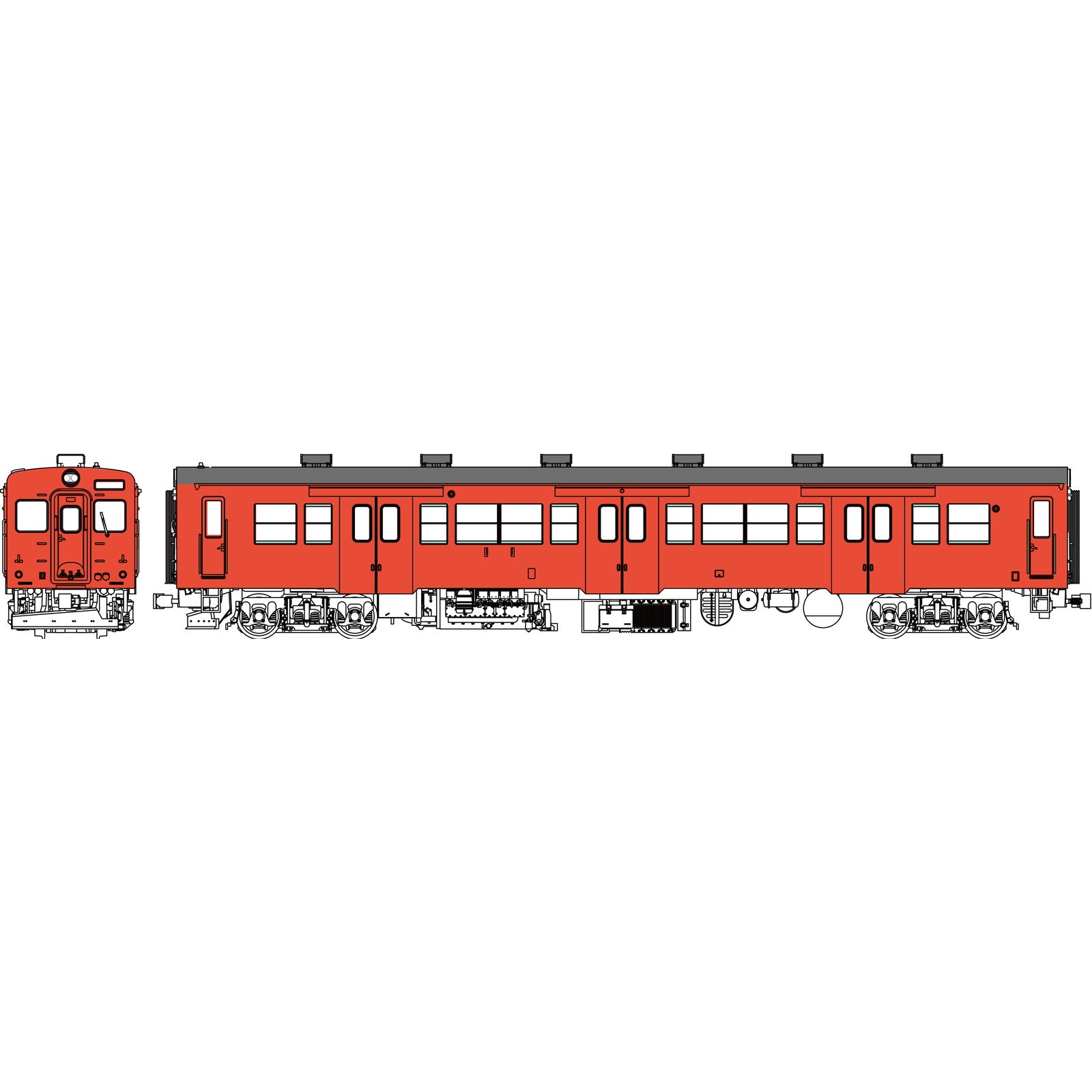 【新品即納】[RWM] TW-K30-500B-M 国鉄キハ30 寒地向首都圏色(動力付き) HOゲージ 鉄道模型 TRAMWAY(トラムウェイ)(20251005)