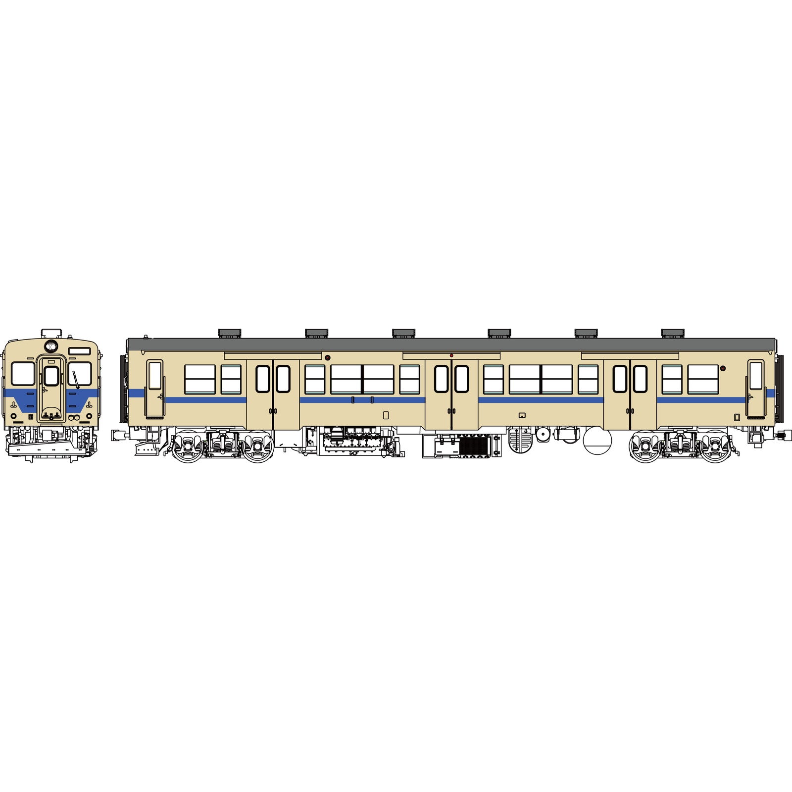 【新品即納】[RWM] TW-K30-500C-M 国鉄キハ30 寒地向相模線色(動力付き) HOゲージ 鉄道模型 TRAMWAY(トラムウェイ)(20250918)