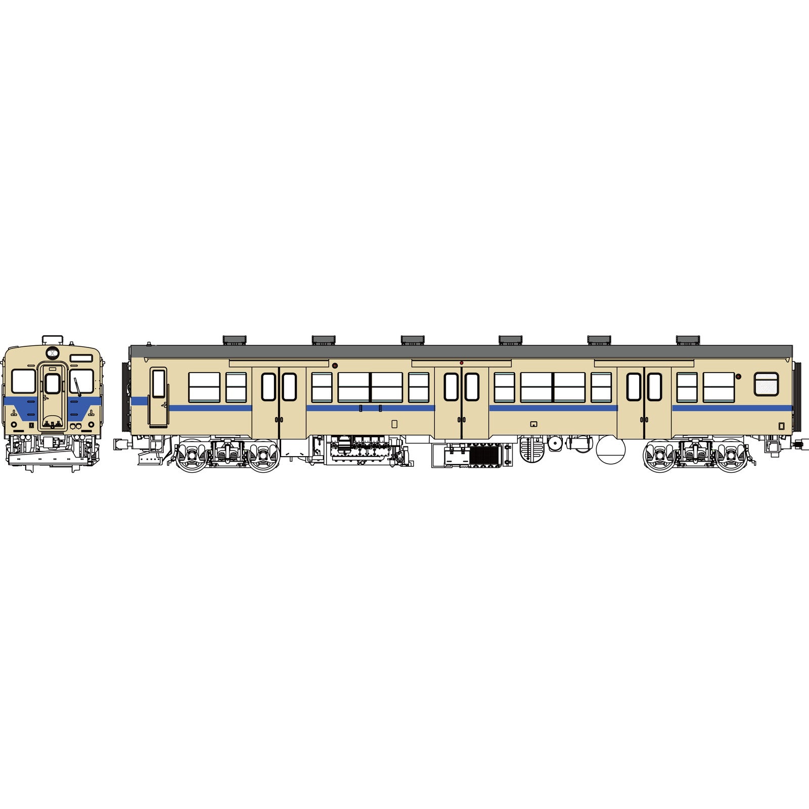 【新品即納】[RWM] TW-K35-500C-M 国鉄キハ35 寒地向相模線色(動力付き) HOゲージ 鉄道模型 TRAMWAY(トラムウェイ)(20250918)