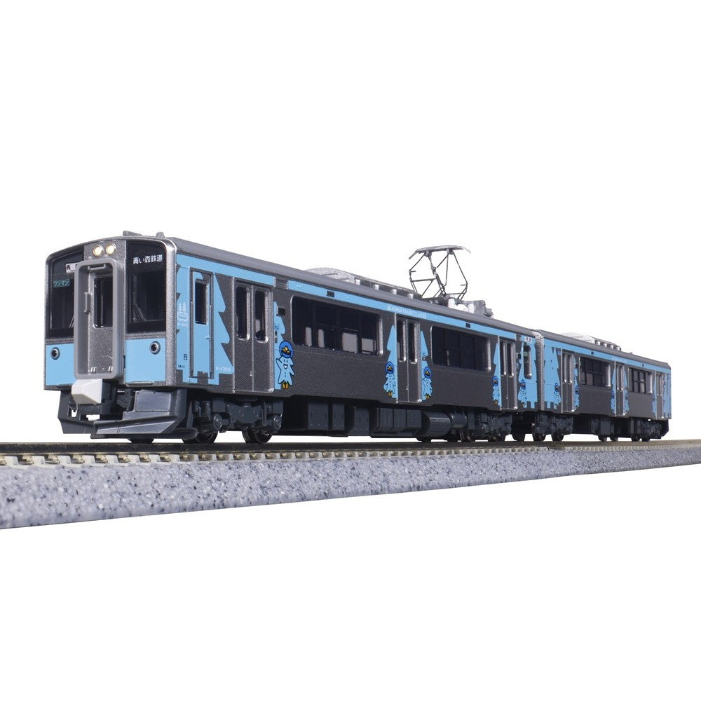 【新品】【お取り寄せ】[RWM] 10-1562 青い森鉄道 青い森701系(新ラッピング) 2両セット(動力付き) Nゲージ 鉄道模型 KATO(カトー)(20250626)