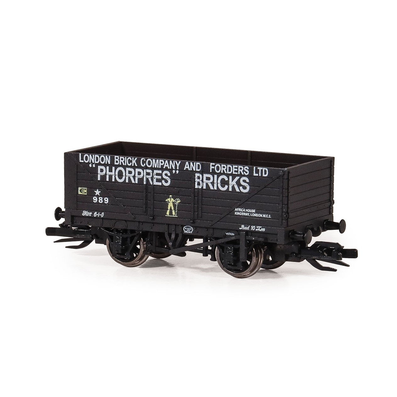 【新品即納】[RWM] PETTR-7022P 2軸オープン貨車 7枚側板 Phorpres Bricks(フォーダーズアンドブリックス) 完成品(動力無し) TTゲージ 鉄道模型 PECO(ピィコ)(20250630)
