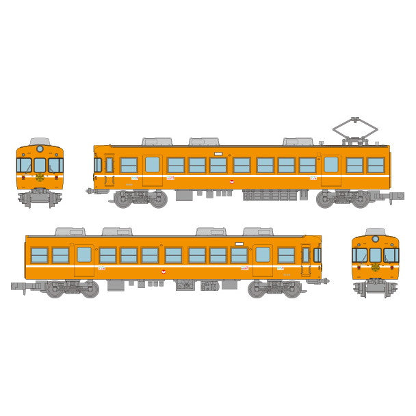 【新品即納】[RWM] 335757 鉄道コレクション(鉄コレ) 一畑電車5000系5009編成(オレンジカラー) 2両セットB(動力無し) Nゲージ 鉄道模型 TOMYTEC(トミーテック)(20250830)