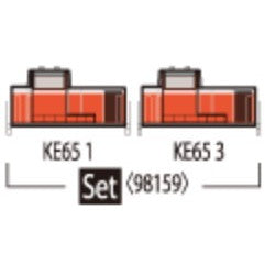 【新品】【お取り寄せ】[RWM] 98159 衣浦臨海鉄道 KE65形ディーゼル機関車(1・3号機)セット(2両)(動力付き) Nゲージ 鉄道模型 TOMIX(トミックス)(20250927)