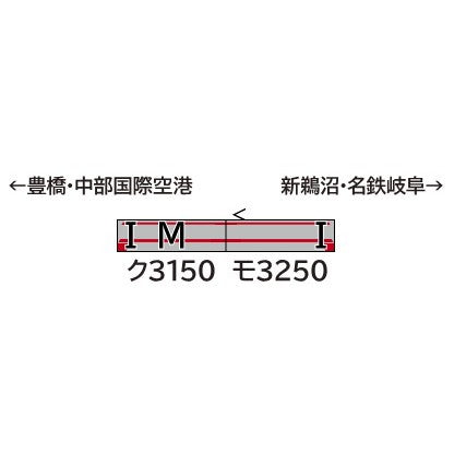 【新品即納】[RWM] 32031 名鉄3150系(5次車以降・車番選択式) 基本2両編成セット(動力付き) Nゲージ 鉄道模型 GREENMAX(グリーンマックス)(20250926)