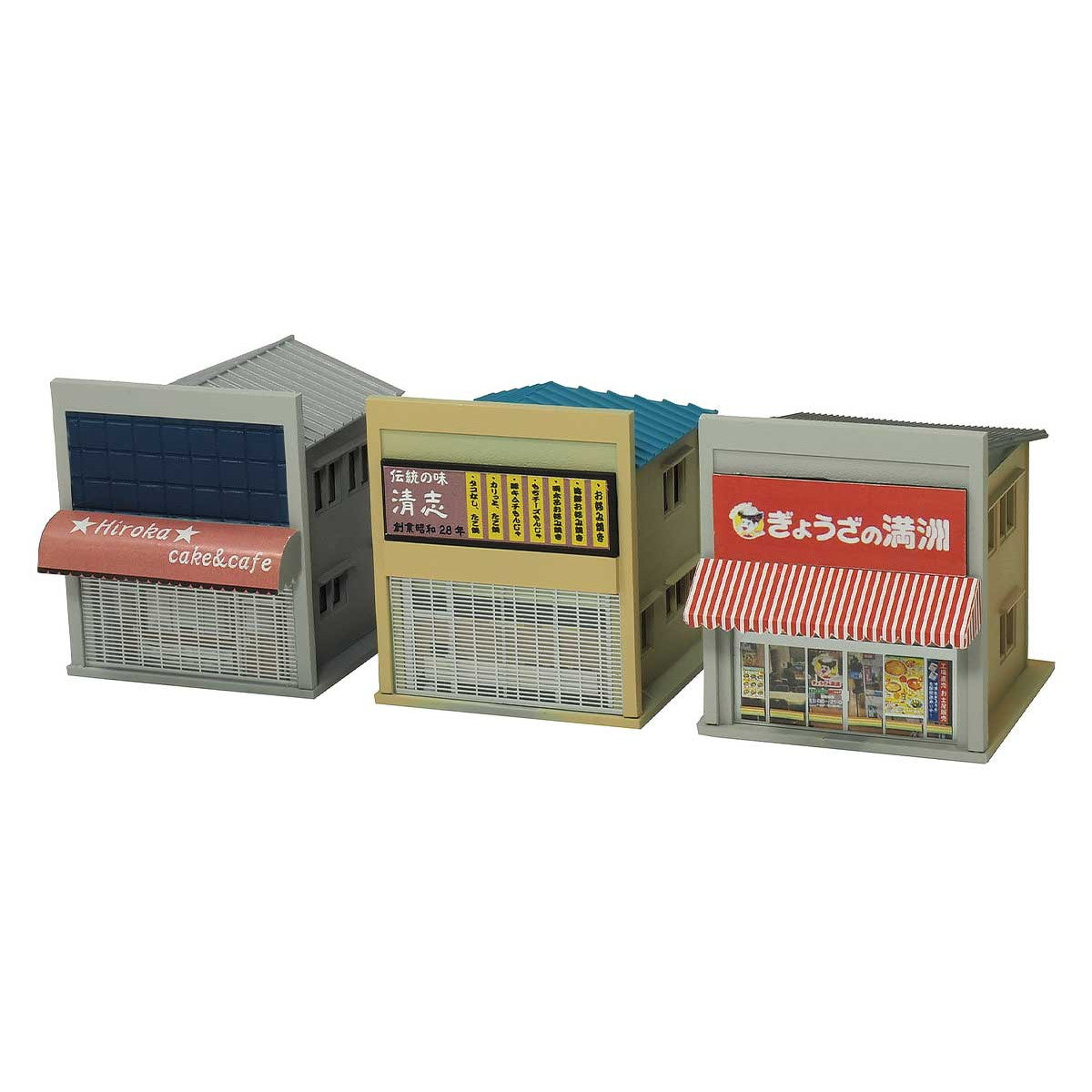 【新品即納】[RWM] 2655 着色済みストラクチャーキット 着色済み 商店 麺街道シリーズ/ぎょうざの満洲 Nゲージ 鉄道模型 GREENMAX(グリーンマックス)(20250827)