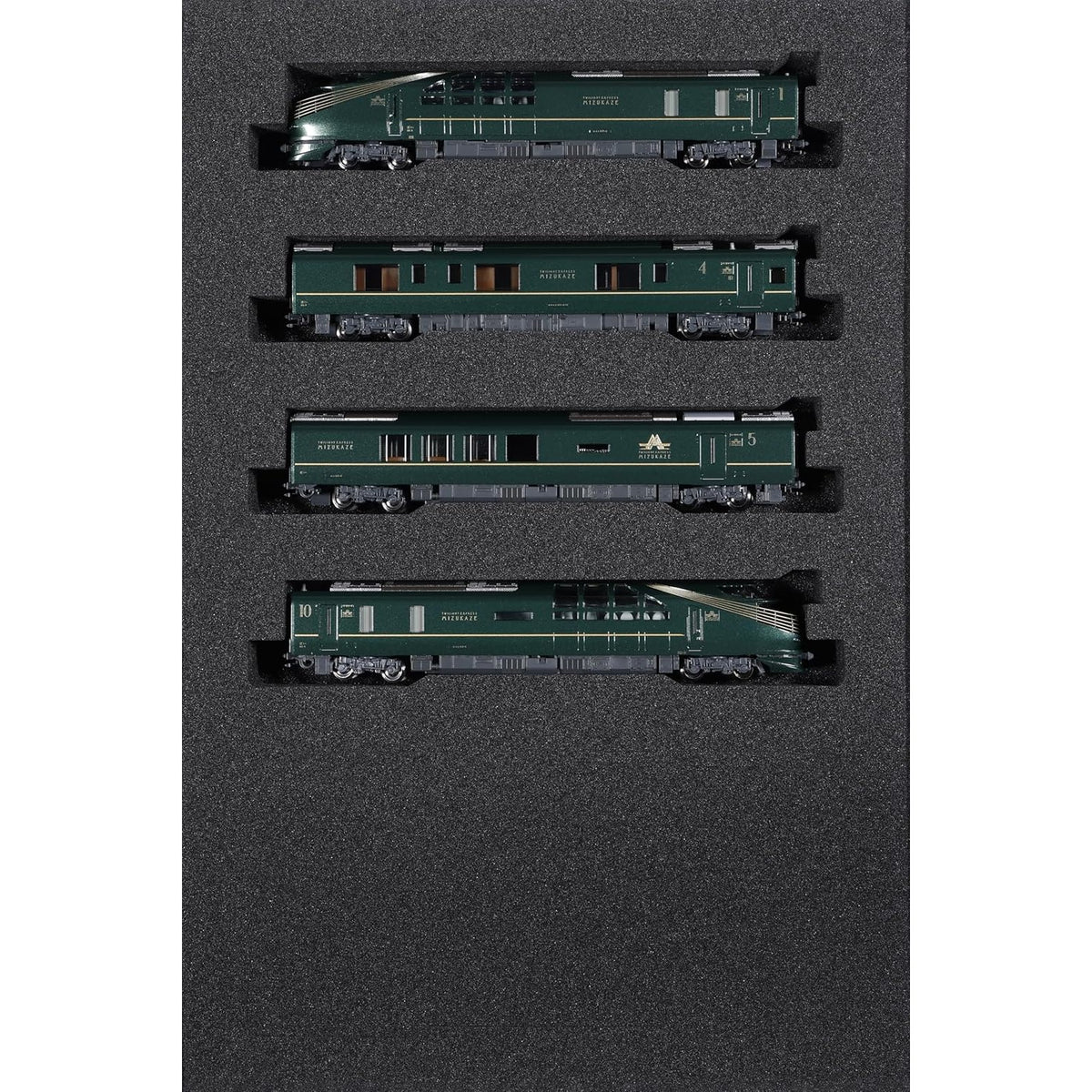 【新品】【お取り寄せ】[RWM] 10-1965 87系「TWILIGHT EXPRESS(トワイライトエクスプレス) 瑞風」 4両基本セット(動力付き) Nゲージ 鉄道模型 KATO(カトー)(20250829)
