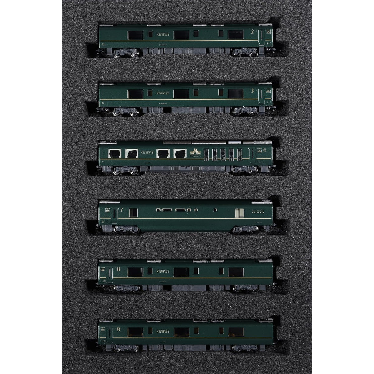 【新品】【お取り寄せ】[RWM] 10-1966 87系「TWILIGHT EXPRESS(トワイライトエクスプレス) 瑞風」 6両増結セット(動力無し) Nゲージ 鉄道模型 KATO(カトー)(20250829)