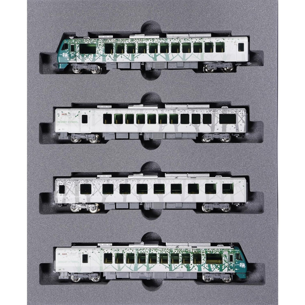 【新品】【お取り寄せ】[RWM] (再販) 10-2073 HB-E300系「リゾートしらかみ」(ブナ編成) 4両セット(動力付き) Nゲージ 鉄道模型 KATO(カトー)(20250821)
