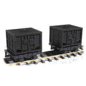 【新品即納】[RWM] JT-06 Joke train(ジョークトレイン)シリーズ うん搬車(糞尿貨車タイプ・2両入)(動力無し) Nゲージ 鉄道模型 TGW(津川洋行)(20250510)