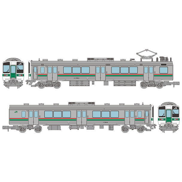 【中古即納】[RWM] 266693 鉄道コレクション(鉄コレ) JR719系0番代(東北本線) 2両セットA(動力無し) Nゲージ 鉄道模型 TOMYTEC(トミーテック)(20250920)