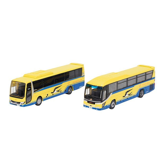 【新品】【お取り寄せ】[RWM] 335474 ザ・バスコレクション ジェイアール東海バス黄色いバス 2台セット Nゲージ 鉄道模型 TOMYTEC(トミーテック)(20250920)