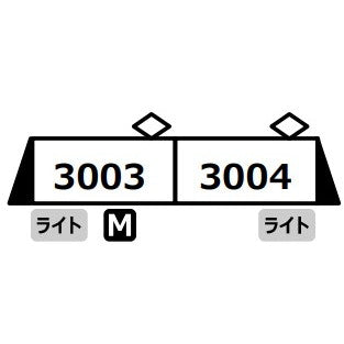 【予約安心出荷】[RWM] A6588 アルピコ交通上高地線3000形 霜取りパンタグラフ付 2両セット(動力付き) Nゲージ 鉄道模型 MICRO ACE(マイクロエース)(2025年)