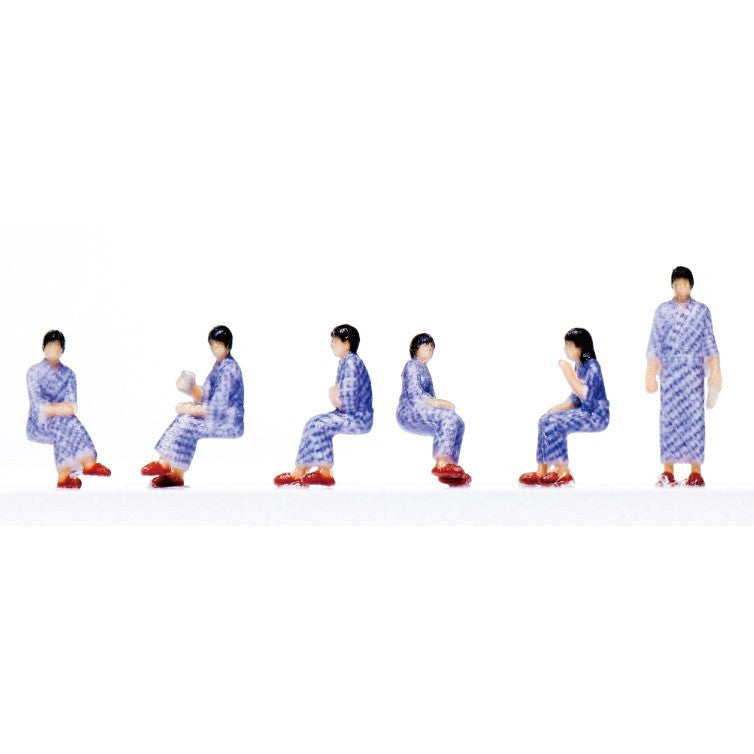 【新品】【お取り寄せ】[RWM] 24-1201 寝台列車の乗客1:浴衣でくつろぐ Nゲージ 鉄道模型 KATO(カトー)(20250828)