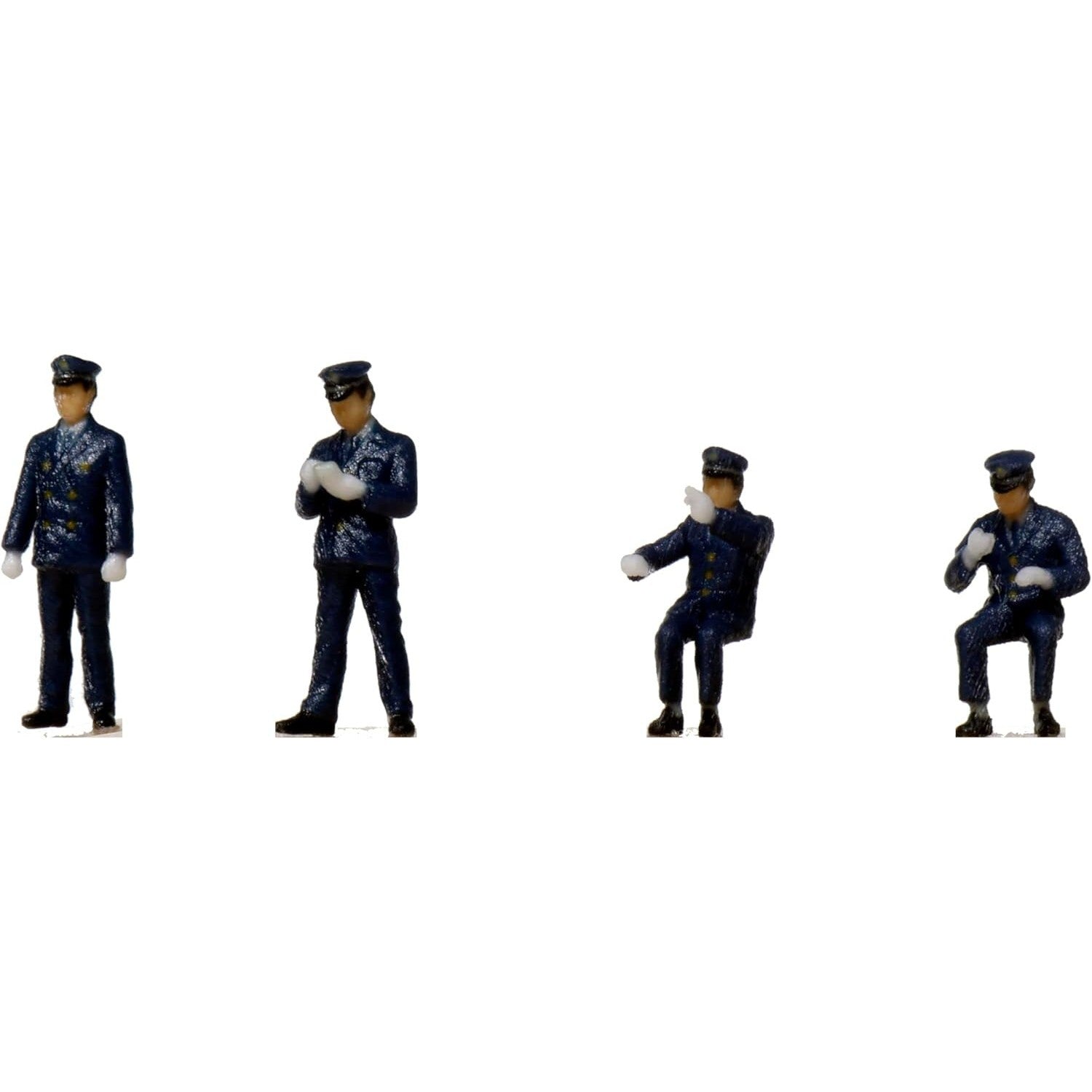 【新品】【お取り寄せ】[RWM] 6-535 運転士・車掌A(長袖・濃紺) HOゲージ 鉄道模型 KATO(カトー)(20250828)